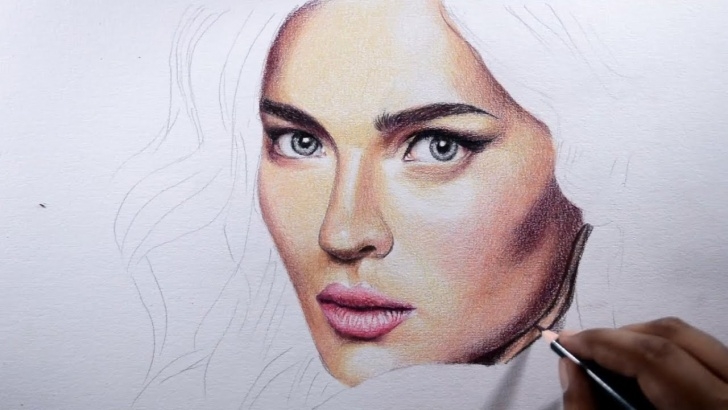 Amazing Colour Pencil Sketches for Beginners How To Draw Skin -- Basic Tips With Colored Pencils. Pictures