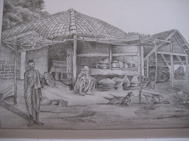 Amazing Pencil Shading Scenery Techniques for Beginners Pencil Shaded Scenery, Nature Scenery Pencil Shading | Landscape Pics