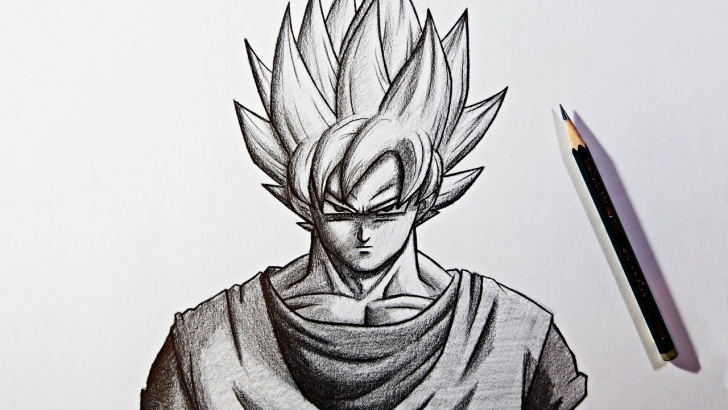Amazing Super Pencil Drawings Lessons Dragon Ball Super Pencil Drawing | Goku Super Saiyan Zeichnen Picture