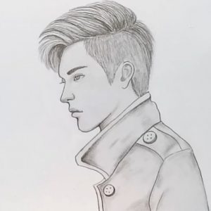 Boy Pencil Drawing