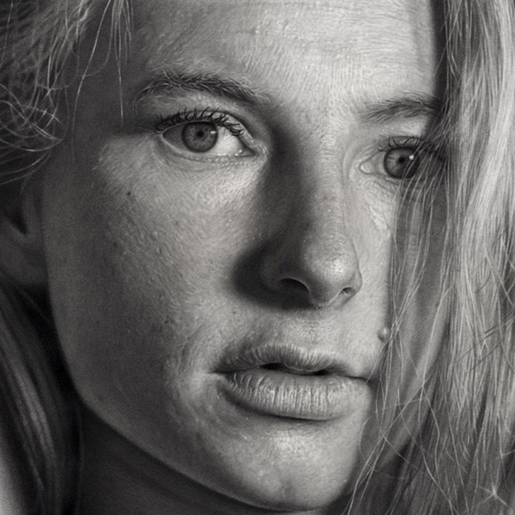 Awesome Oil Pencil Drawing Techniques Dirk Dzimirsky: Hyper-Realistic Pencil Drawings & Oil Paintings Picture