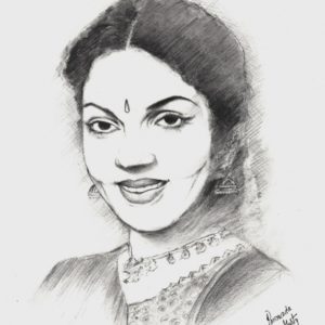 Pencil Sketch Of Famous Indian Personalities