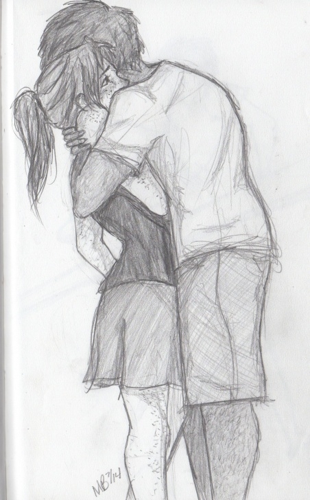 Awesome Pencil Sketches Of Cute Couples Hugging Easy Cute Lovers Romantic Drawing Colour Cute Couple Drawing Poses Photo