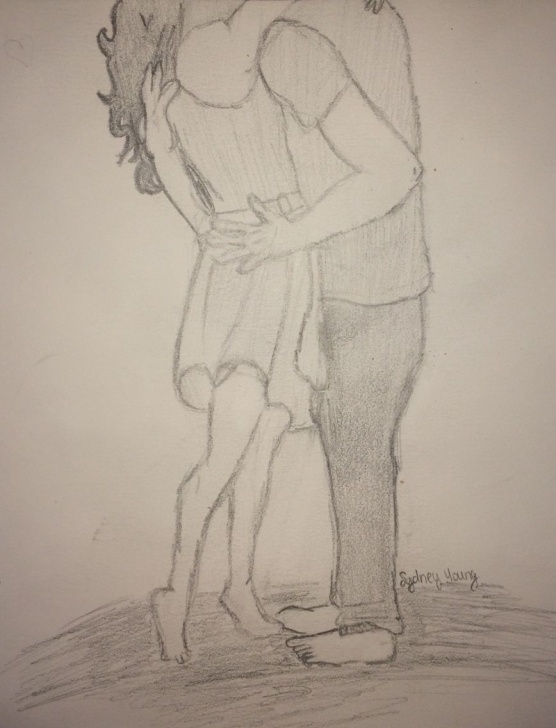 Awesome Simple Pencil Sketches Of Couples In Love Lessons Pencil Sketches Of Love At Paintingvalley | Explore Collection Photo