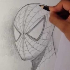 Spiderman Drawings In Pencil Easy