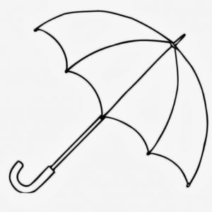 Umbrella Pencil Drawing