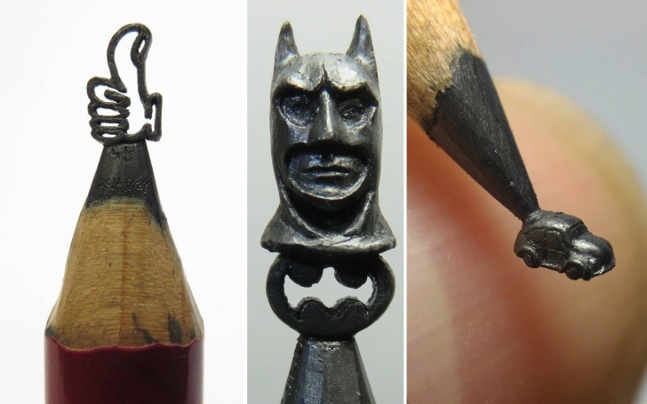 Best Art On Pencil Free Artist Creates Sculptures Out Of Pencil Lead, In Pictures - News Photos