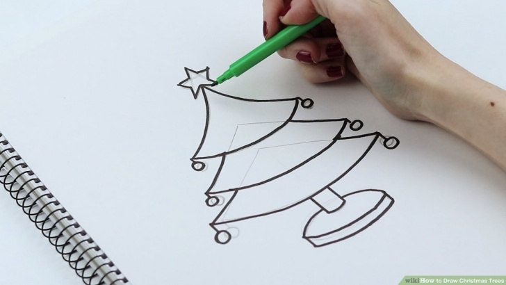 Best Christmas Pencil Drawings Easy Techniques How To Draw Christmas Trees (With Pictures) - Wikihow Image