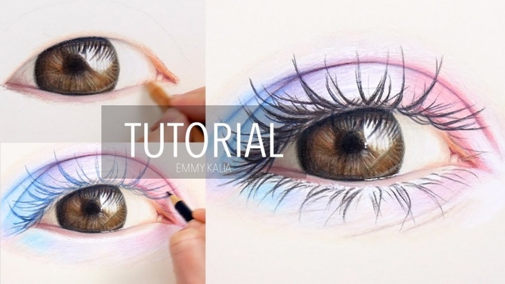 Best Colored Pencil Drawings Step By Step Simple How To Draw/color A Realistic Colorful Eye With Colored Pencils | Step By  Step Picture