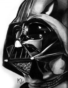 Best Darth Vader Pencil Drawing for Beginners Darth Vader Pencil Drawing By Alice V. Falto | Drawing | Pencil Images