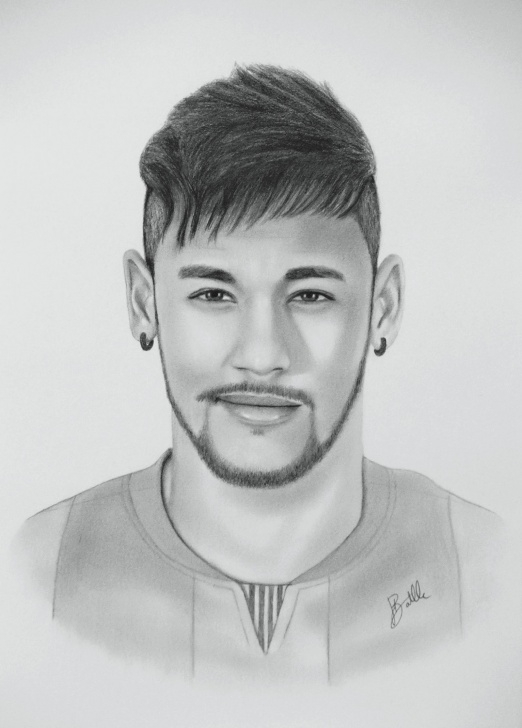 Best Neymar Pencil Drawing for Beginners 10+ Amazing Neymar Sketch Drawing Gallery - Sketch - Sketch Arts Pictures