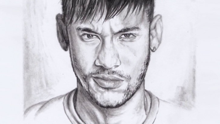 Best Neymar Pencil Drawing Tutorials Neymar Sketch Drawing And Neymar Jr The Soccer Superstar | Drawing Images