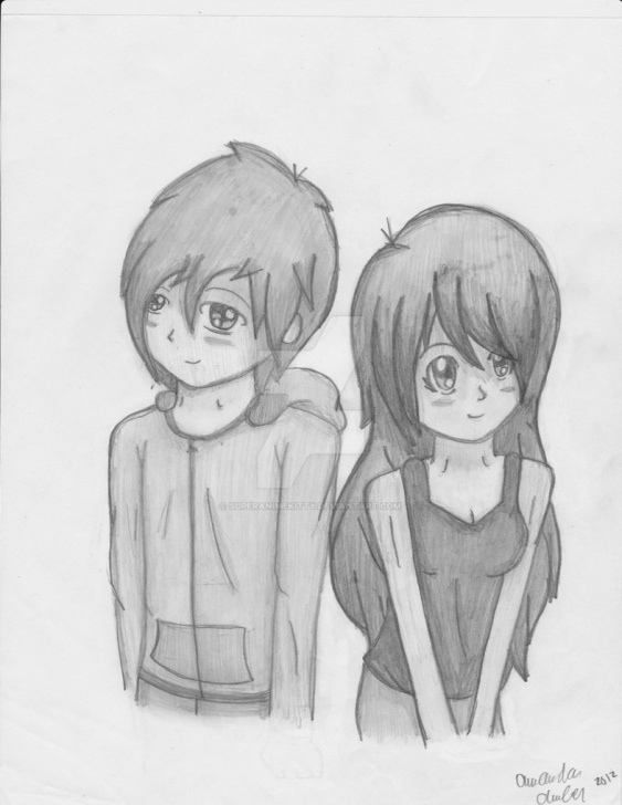 Best Pencil Drawing Of Boy And Girl Simple Pencil Sketch Of Boy At Paintingvalley | Explore Collection Of Picture