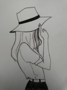 Best Pretty Pencil Drawings Free Xolgaix - Girl Drawing | My Drawings In 2019 | Pencil Art Drawings Photos