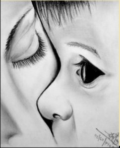 Best Simple Pencil Drawings Of Mother And Baby Easy Simple Baby Sketch At Paintingvalley | Explore Collection Of Photos