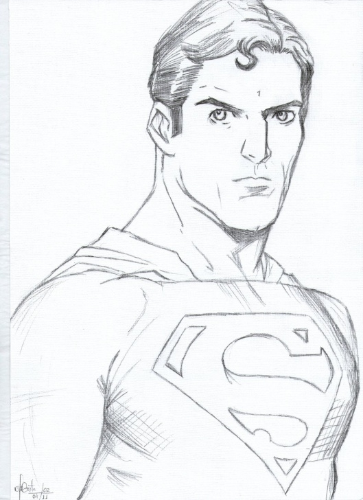 Best Superman Pencil Drawing Easy Superman Drawing Easy At Paintingvalley | Explore Collection Of Pics