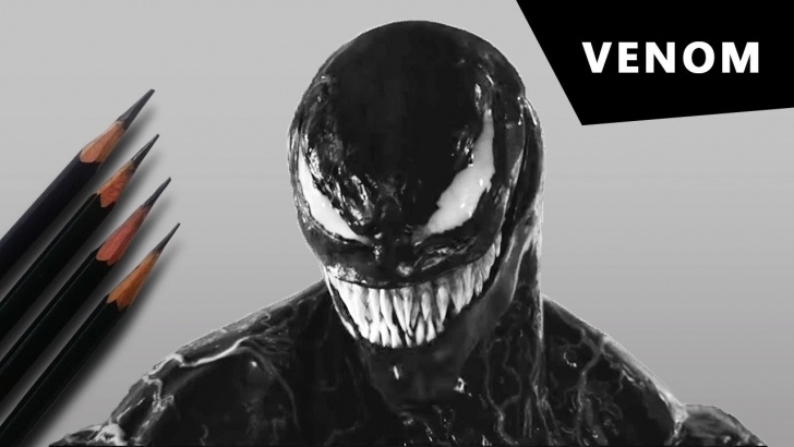 Best Venom Drawings In Pencil Free Venom - Complete Realistic Drawing Time-Lapse Images