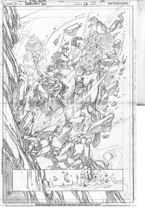 Excellent Ivan Reis Pencils Courses Pencils Of Brightest Day 16 Page 14 By Ivan Reis | Comic Art | Comic Images