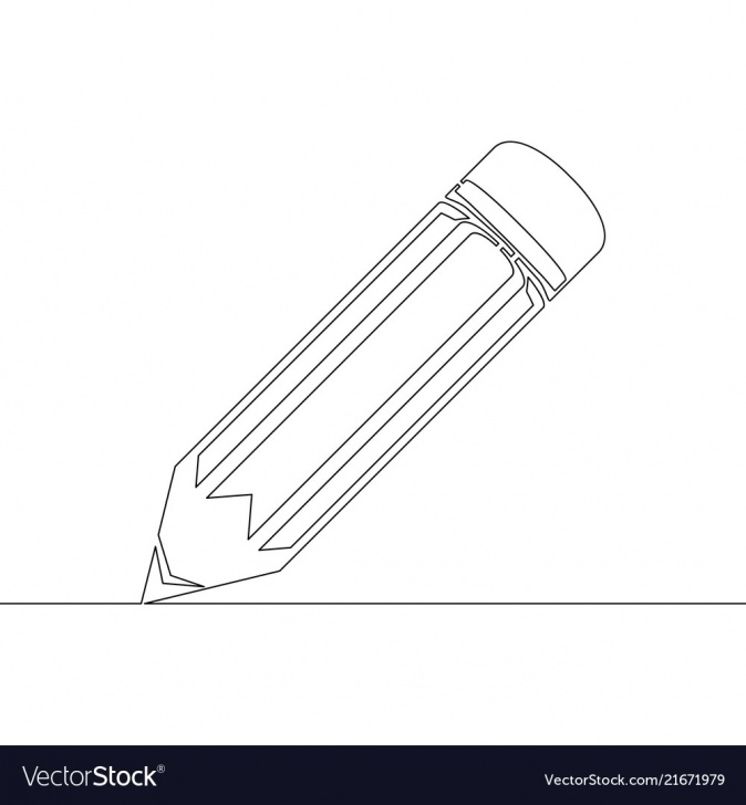 Excellent Pencil Line Art Tutorials Continuous One Line Drawing Pencil Photo