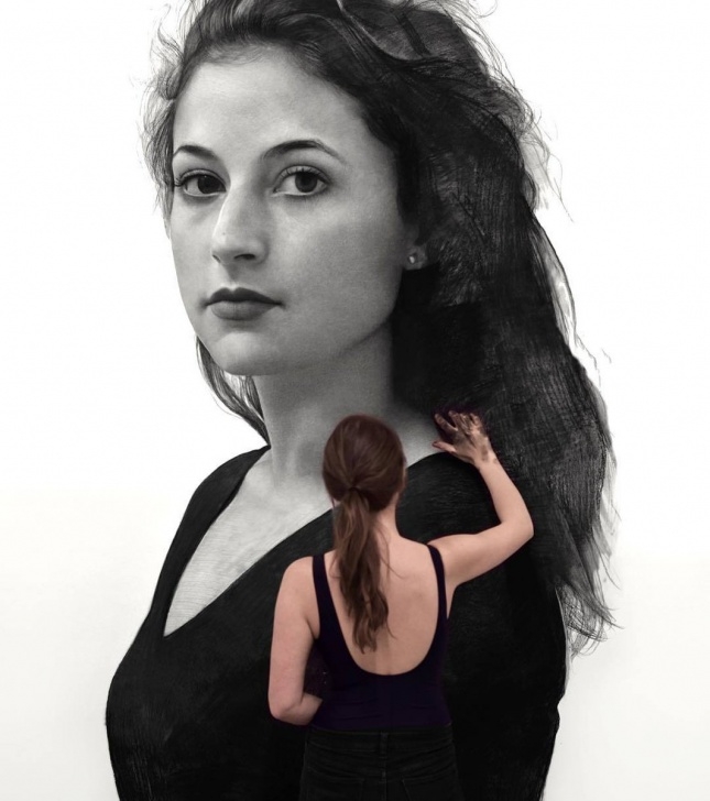 Excellent Realistic Charcoal Drawing Techniques for Beginners Incredibly Realistic Charcoal Drawing : Pics Pics