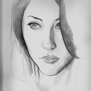 Simple Pencil Sketch Drawing
