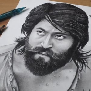 Yash Pencil Sketch