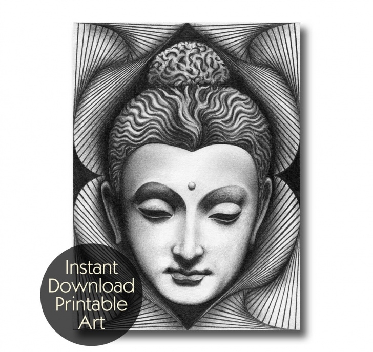 Fantastic Buddha Pencil Sketch Courses Gautam Buddha Sketch At Paintingvalley | Explore Collection Of Photo