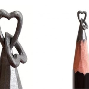 Pencil Carving Heart