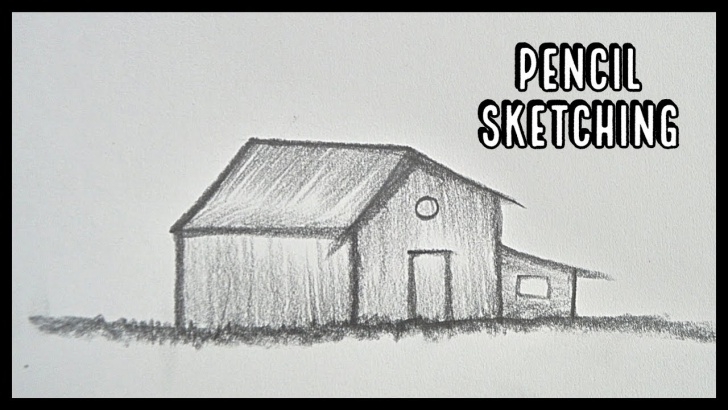Fantastic Pencil Drawing Of Hut Ideas How To Draw Hut || Pencil Shading || Pencil Sketching || Step By Step Pictures