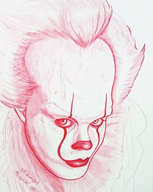 Fantastic Pennywise Pencil Drawing Lessons Pennywise Drawing | Drawing | Joker Drawings, Drawings, Horror Drawing Pics