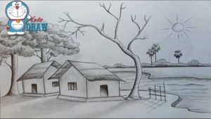 Fantastic Simple Pencil Sketches Of Nature Tutorial Pencil Sketches Of Nature At Paintingvalley | Explore Collection Photo