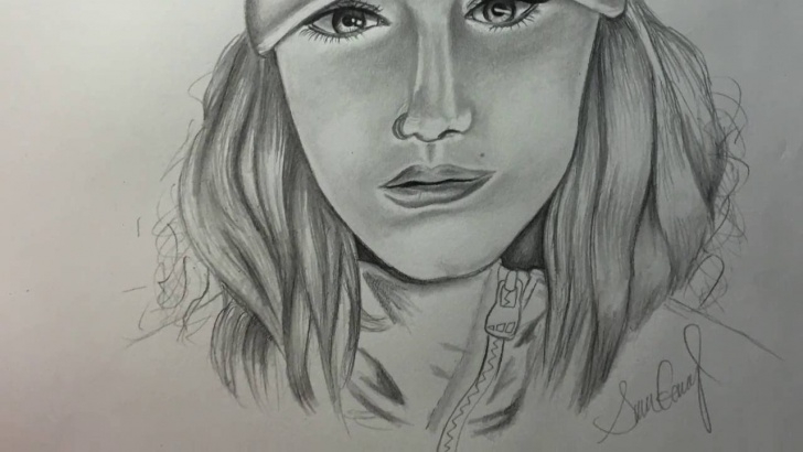 Fantastic Simple Portrait Drawing Lessons Simple Portrait Drawing Pics