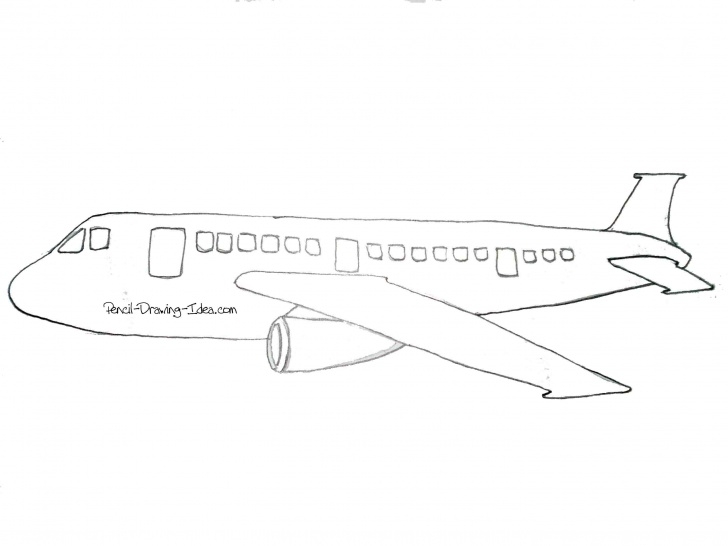 Fascinating Aeroplane Pencil Drawing Tutorials Airplane Pencil Sketches - The Best And Latest Aircraft 2018 Photos