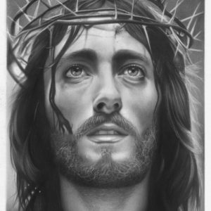 Jesus Pencil Art