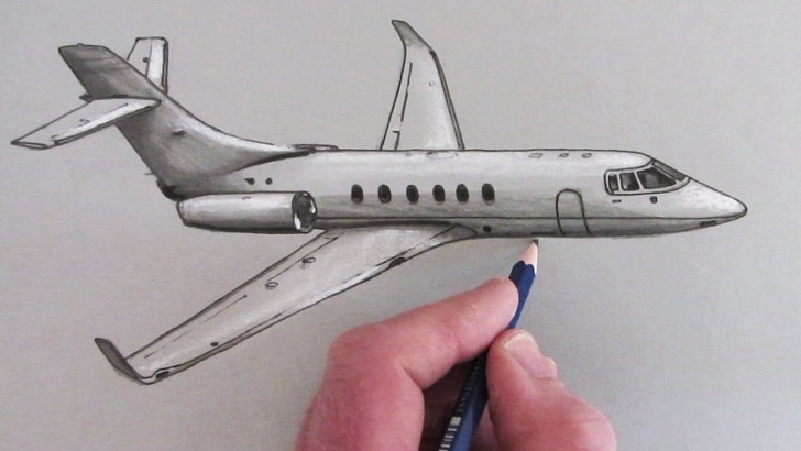 Fine Aeroplane Pencil Drawing Techniques for Beginners Ik Heb Dit Filmpje Gekozen Omdat Er Bij Dit Filmpje Per Stap Wordt Picture