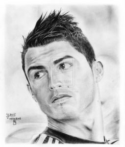 Fine Cristiano Ronaldo Pencil Drawing Tutorials Cristiano Ronaldo Pencil Sketch | Хочу Здесь Побывать | Ronaldo Pics