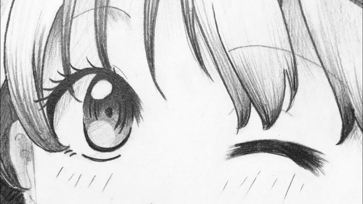 Fine Easy Anime Drawings In Pencil Step by Step Super Easy Anime Girl Pencil Drawing! Image
