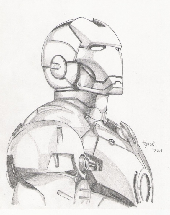 Fine Iron Man Drawings In Pencil Easy Techniques Iron Man Sketch By Tyndallsquest.deviantart On @deviantart Photos