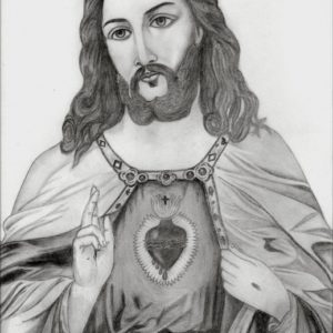 Jesus Pencil Sketch