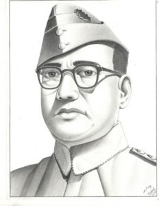 Fine Subhash Chandra Bose Pencil Drawing Easy Subhash Chandra Bose, Portrait | My Sketch | Subhas Chandra Bose Images