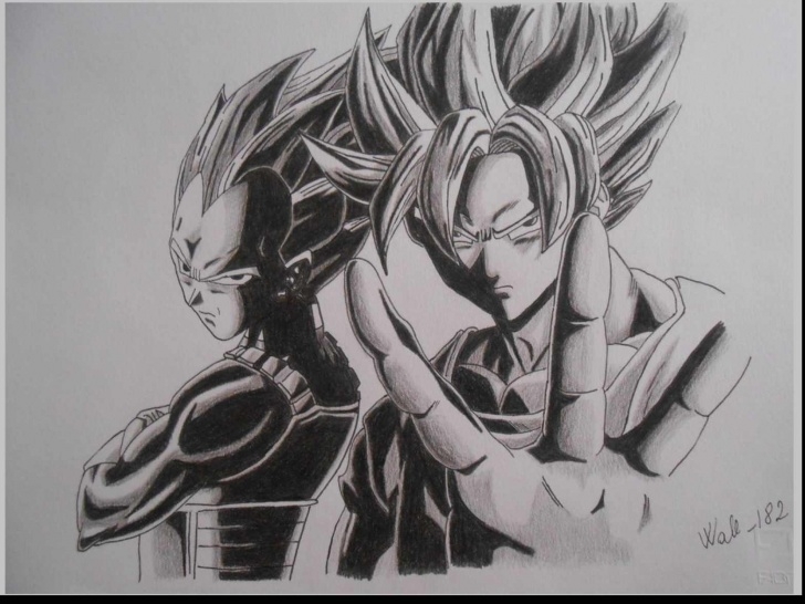 Fine Super Pencil Drawings Ideas Dragon Ball Z Pencil Sketch And Dragon Ball Super Pencil Sketches Picture
