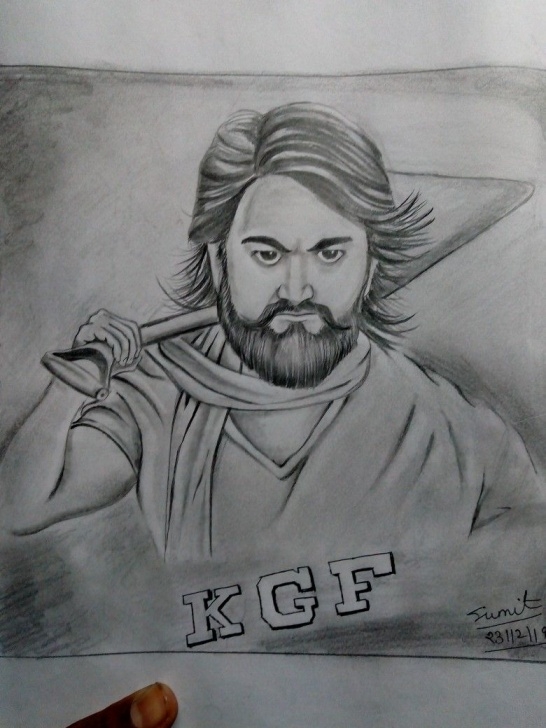 Fine Yash Pencil Sketch Techniques for Beginners Kgf, Yash | Sumit Sketch Art In 2019 | Art Sketches, Sketches, Drawings Photo