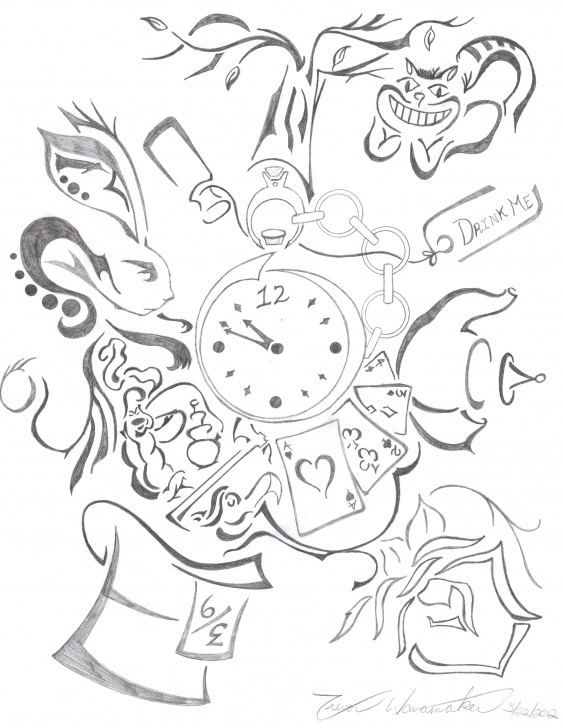 Good Alice In Wonderland Pencil Drawings Step by Step Alice And Wonderland Drawings At Paintingvalley | Explore Pic