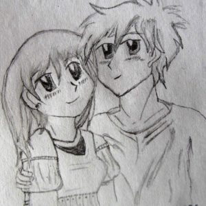 Beautiful Pencil Sketches Of Love Couple