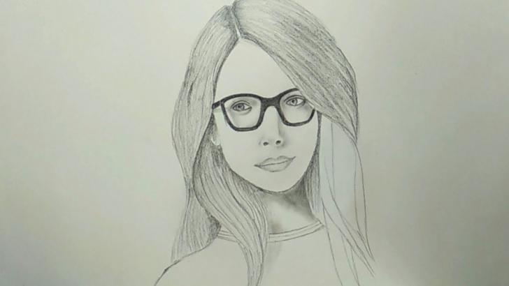 Good Cute Pencil Drawings Easy Pencil Drawing - How To Draw A Cute Female Face Easy Pictures