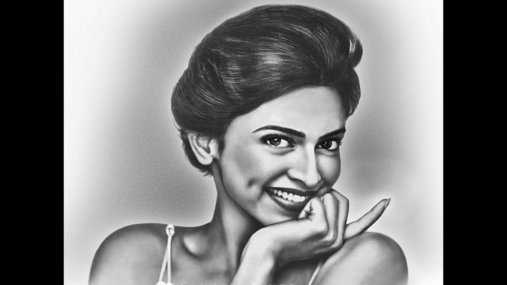 Good Deepika Padukone Pencil Sketch Easy Portrait Draw Of Deepika Padukone Pencil Sketch Picture
