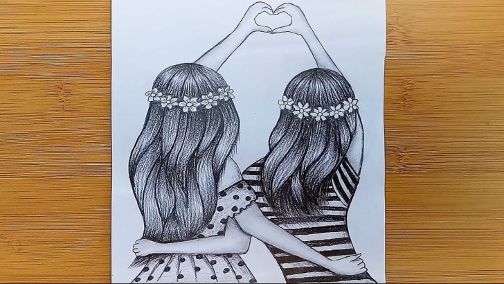 Good Friendship Drawings In Pencil Free How To Friendship Day Drawing With Pencil Sketch /friendship Day Drawing Photos