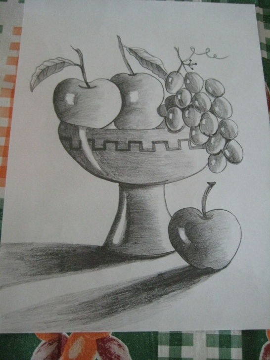 Good Fruit Basket Pencil Shading Easy 7+ Top Fruit Bowl Pencil Sketch Gallery - Sketch - Sketch Arts Images