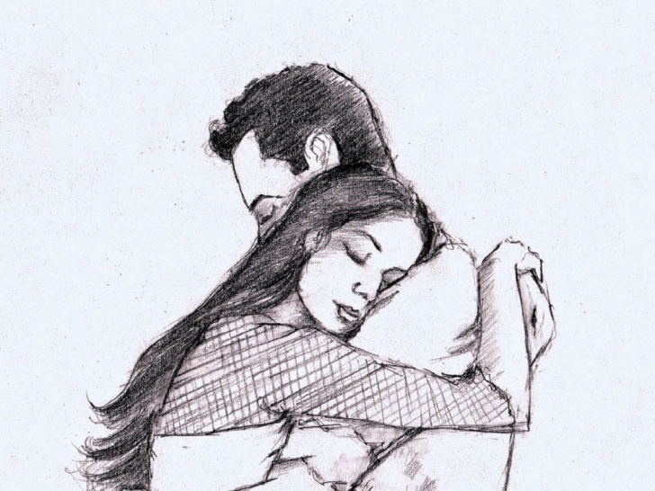 Good Heart Touching Pencil Sketches Easy Love Sketch Images At Paintingvalley | Explore Collection Of Pics