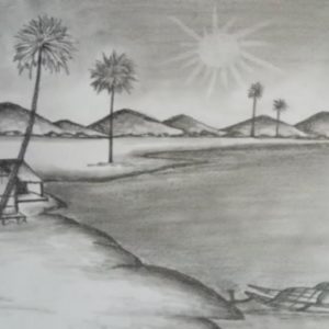 Pencil Drawings Of Nature Step By Step